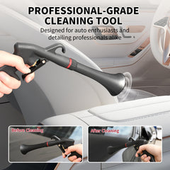 Dynaiency brush head small targets tight gaps and delicate surfaces for precise work.