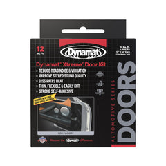 Dynamat Xtreme door kit front view showing four sheets for two doors