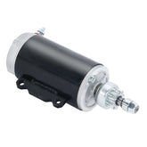 DynaVim Parts marine starter front view, compatible with Johnson and Evinrude engines for reliable starts.