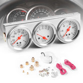 Dyno Racing 52mm oil pressure gauge for precise monitoring.