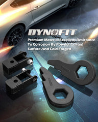 Dynofit powder coated finish resists corrosion for lasting appearance.
