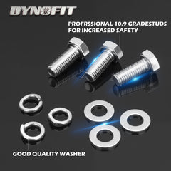 Dynofit Pro Shock Proof box included for organized installation.
