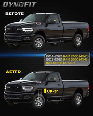 Dynofit heavy-duty carbon steel strut spacers reinforce strength.