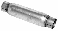 Dynomax Race Bullet 24215 side view highlights lightweight profile for race builds.