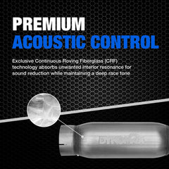 Dynomax Race Bullet 24215 universal compatibility enables flexible upgrades.