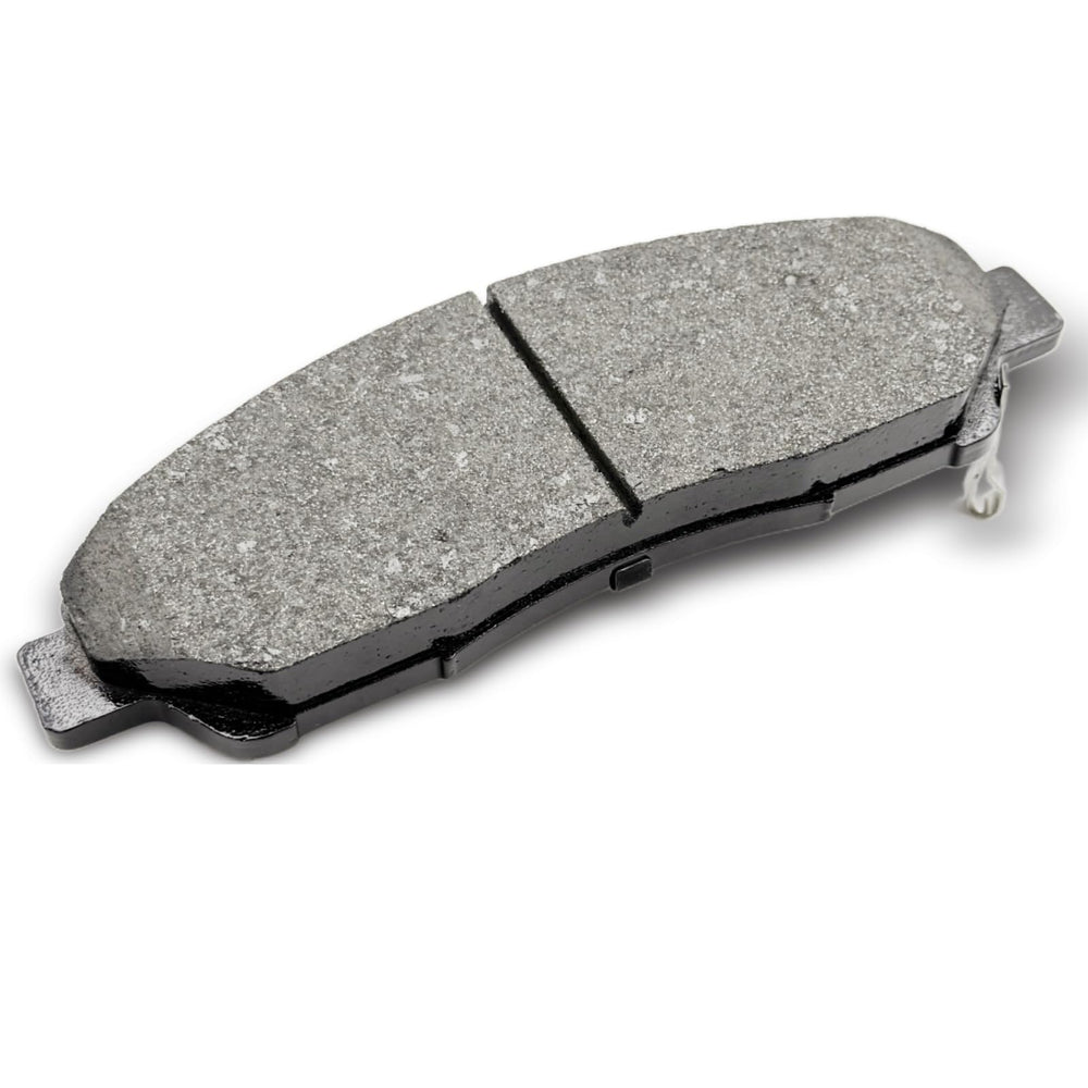 DYZJKWJW D1281 rear brake pads label with part numbers for fitment