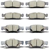 DYZJKWJW D1455 front brake pads for Dodge Durango—low dust, smooth stops