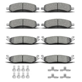 DYZJKWJW front and rear ceramic pads with clips for a clean brake upgrade
