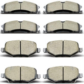 DYZJKWJW front-rear ceramic brake pads for Ford with low-dust performance