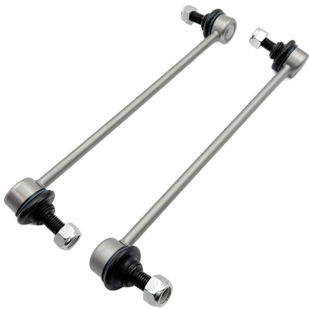 DYZJKWJW zinc-nickel front stabilizer sway bar link kit closeup showing durable coating.