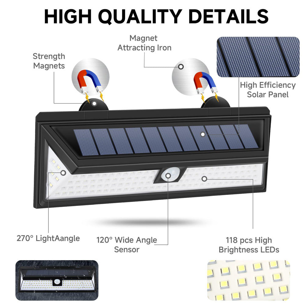 DZGKGM magnetic mount RV light on metal surface for easy no-drill installation.