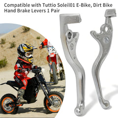 DZQPPC handbrake lever close-up in aluminum finish for Soleil01 durability.