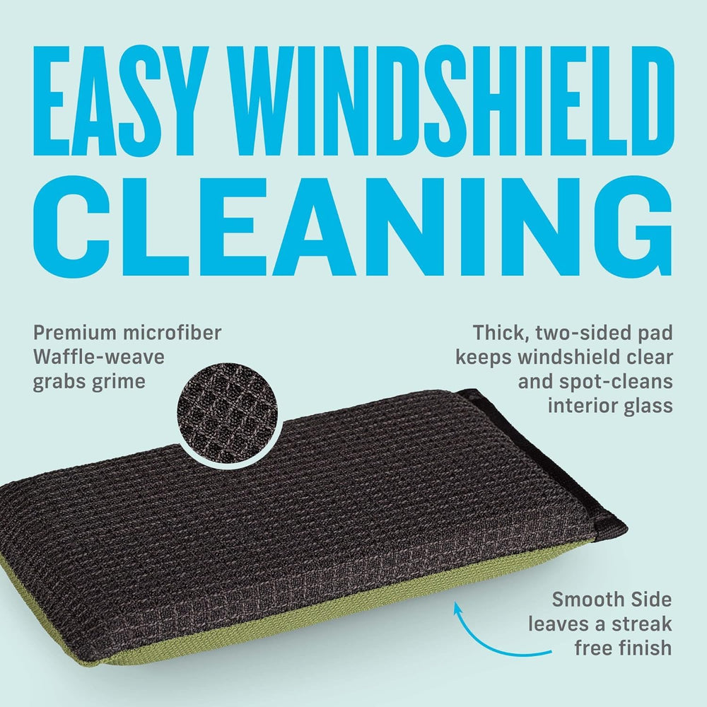 E-Cloth Windshield Haze Eraser damp wipe removes haze without sprays