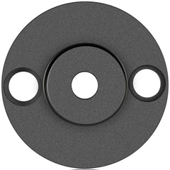 Black anodized finish on E-cowlboy 7834 reduces wear during reuse.