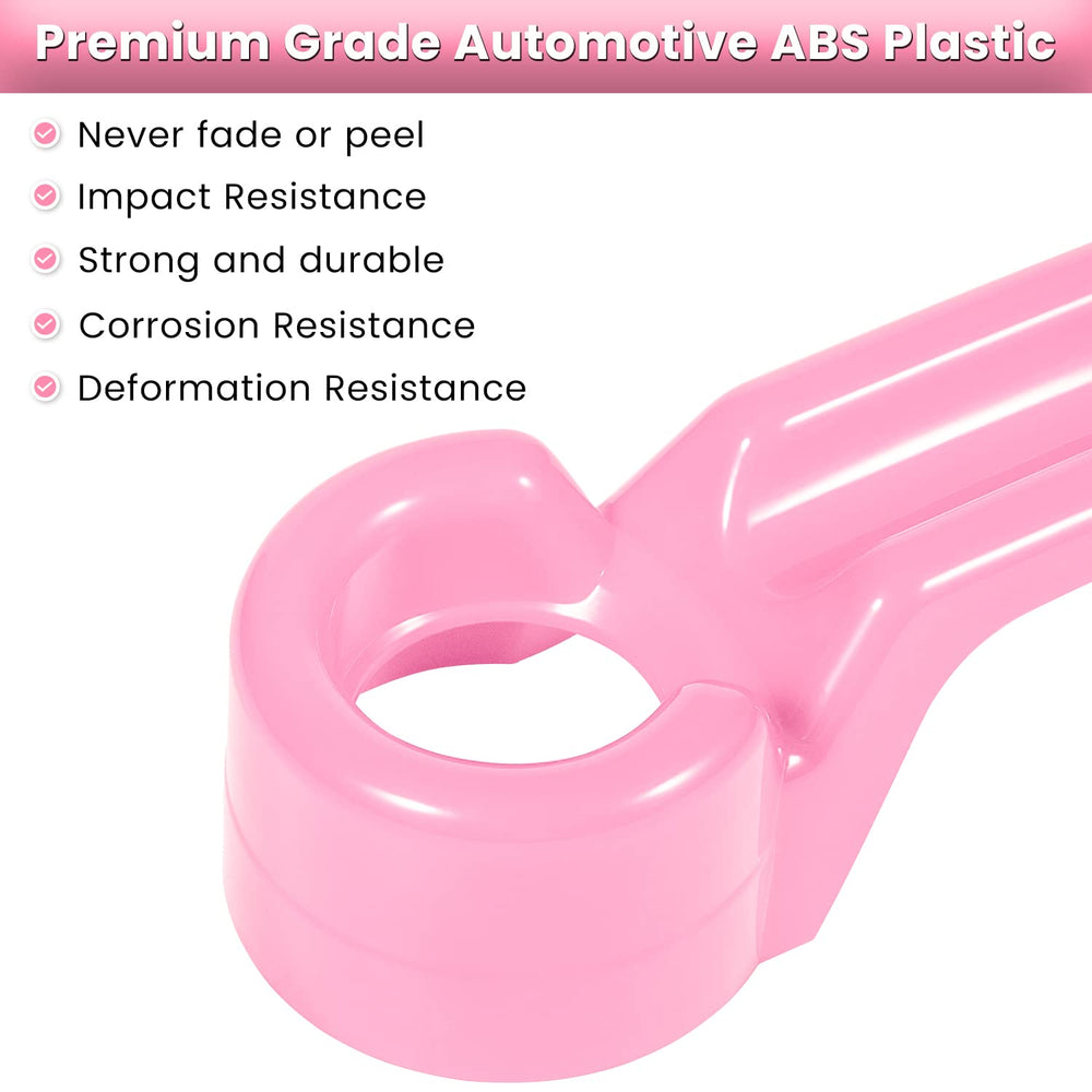 E-cowlboy ABS plastic door handle protectors pink offer durable UV resistance