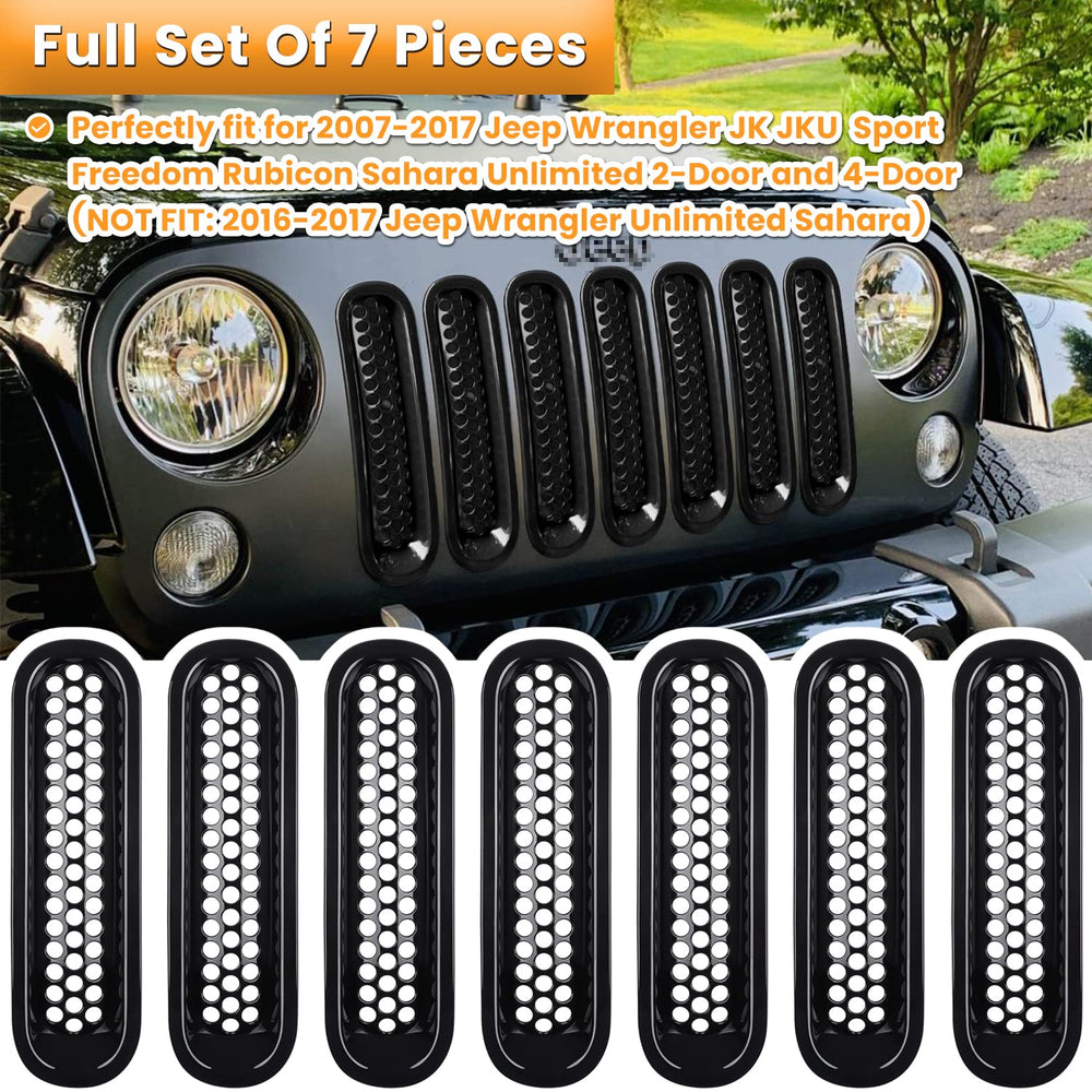 E-cowlboy clip-in grille cover trim offers quick, tool-free installation.
