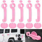 E-cowlboy door handle cover inserts pink protect finishes and add stylish flair