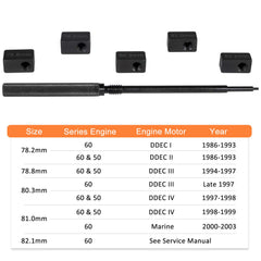 E-cowlboy injector height gauge 80.3mm block enables consistent fuel timing.