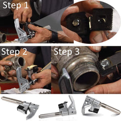 E-cowlboy silver anodized finish resists corrosion during repeated use.