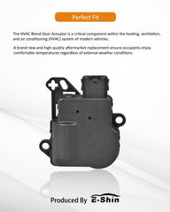 E-Shin AA5Z-19E616-C fits Police Interceptor main-air inlet for cabin temperature control.