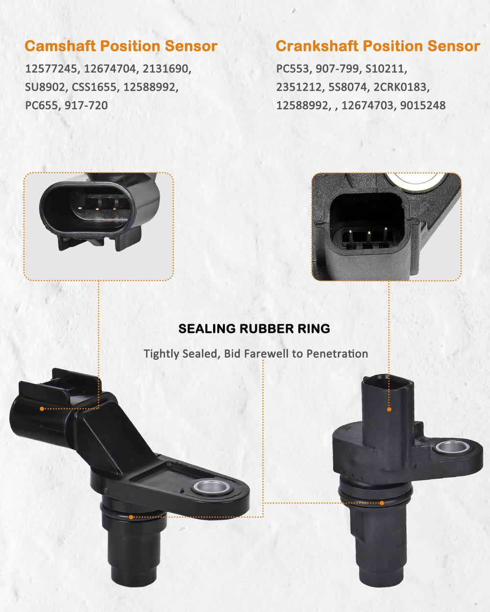 E-Shin camshaft-position-sensor: precise timing signals for consistent idle