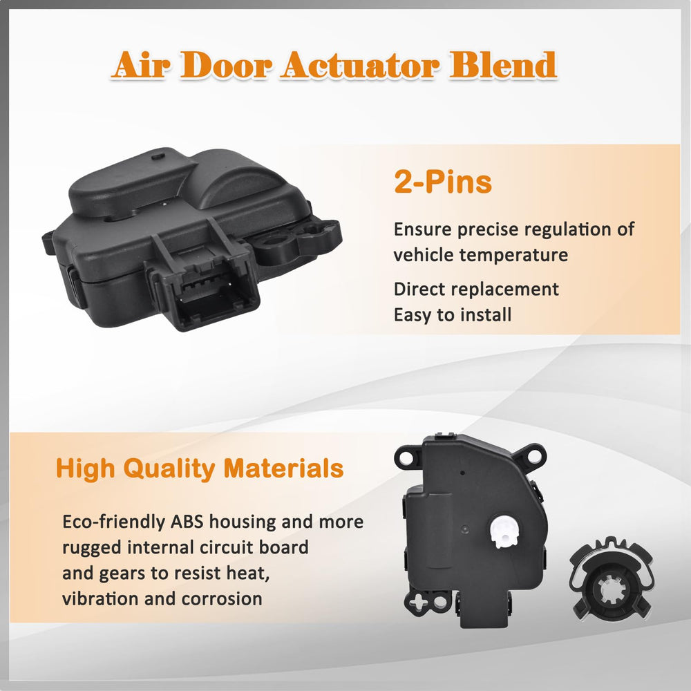 E-Shin blend door actuator gear for Dodge Durango precise air routing