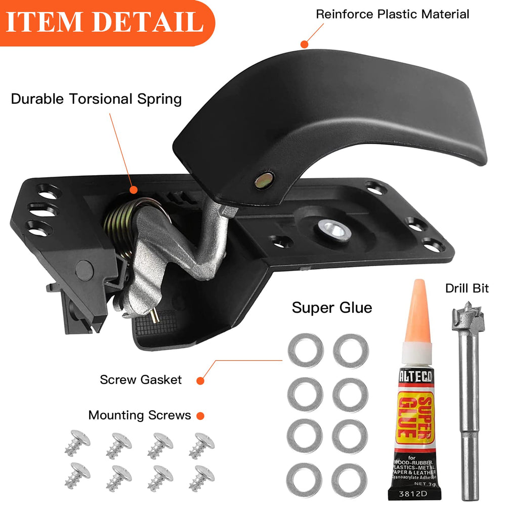 E-Vniko door handle kit assembly demonstrates precise fit for GM trucks