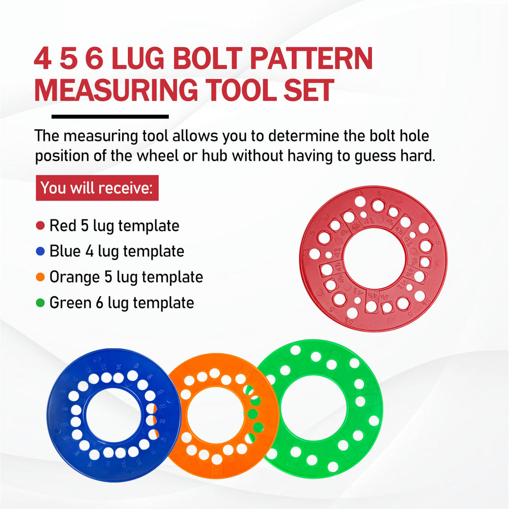 eaacaa 6 lug bolt pattern template to verify hub compatibility.