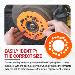 eaacaa wheel pattern measuring on vehicle provides practical reference.