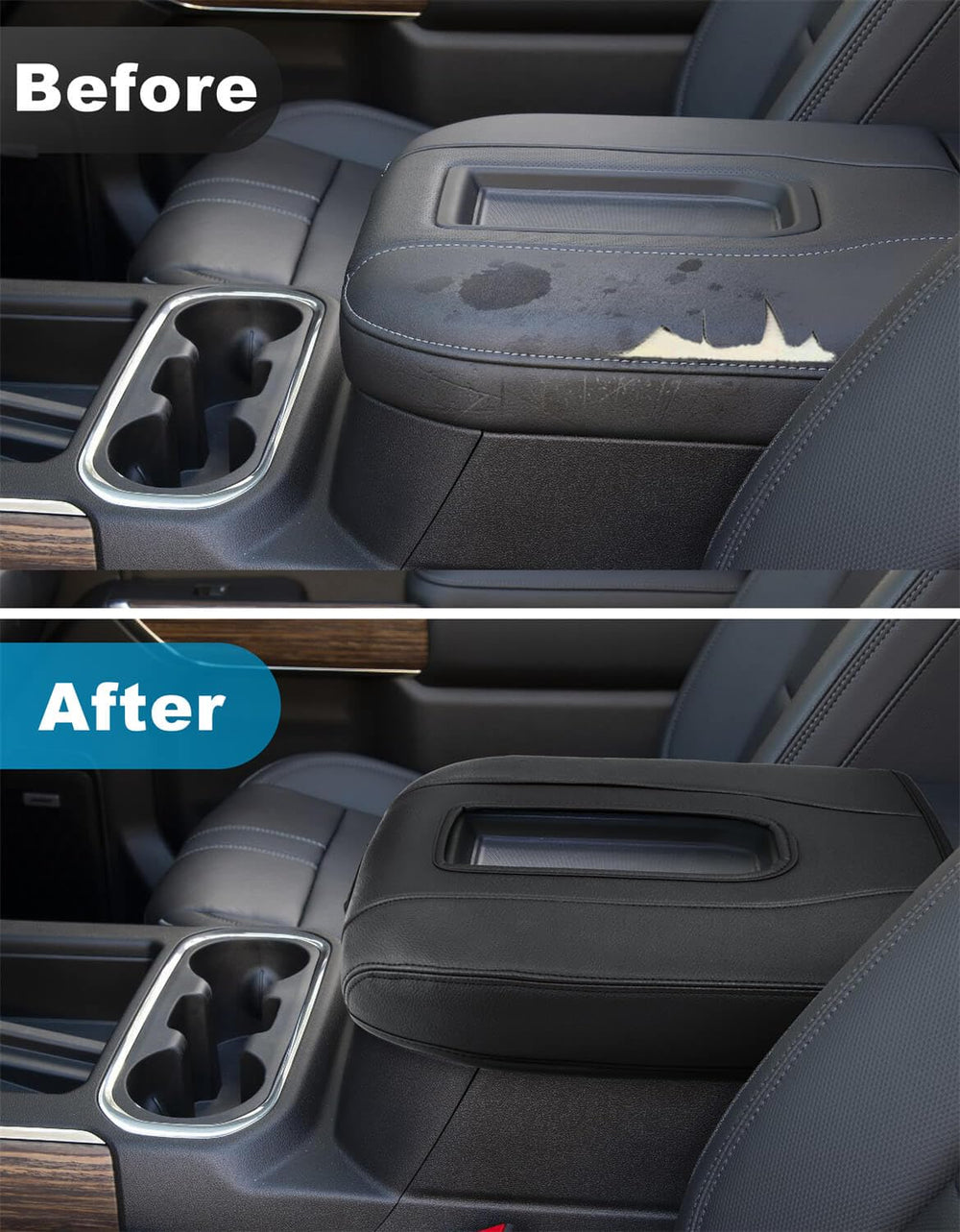 Eaglecover includes one armrest cover for bucket-seat consoles