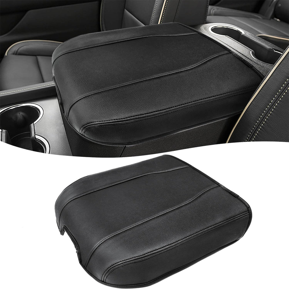 Eaglecover center console cover on Silverado protects against scratches.