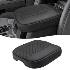Eaglecover center console cover on Chevy Silverado armrest offers anti-scratch protection.