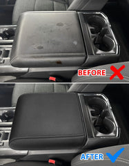 Eaglecover center console cover for F-150, pet friendly protection during rides.