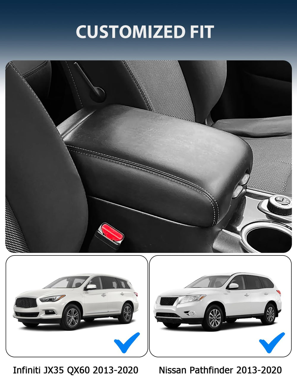 Eaglecover easy-install, tool-free setup demonstration for center console cover.