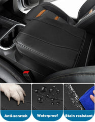 Eaglecover elastic bands ensure a snug, non-slip center console fit.