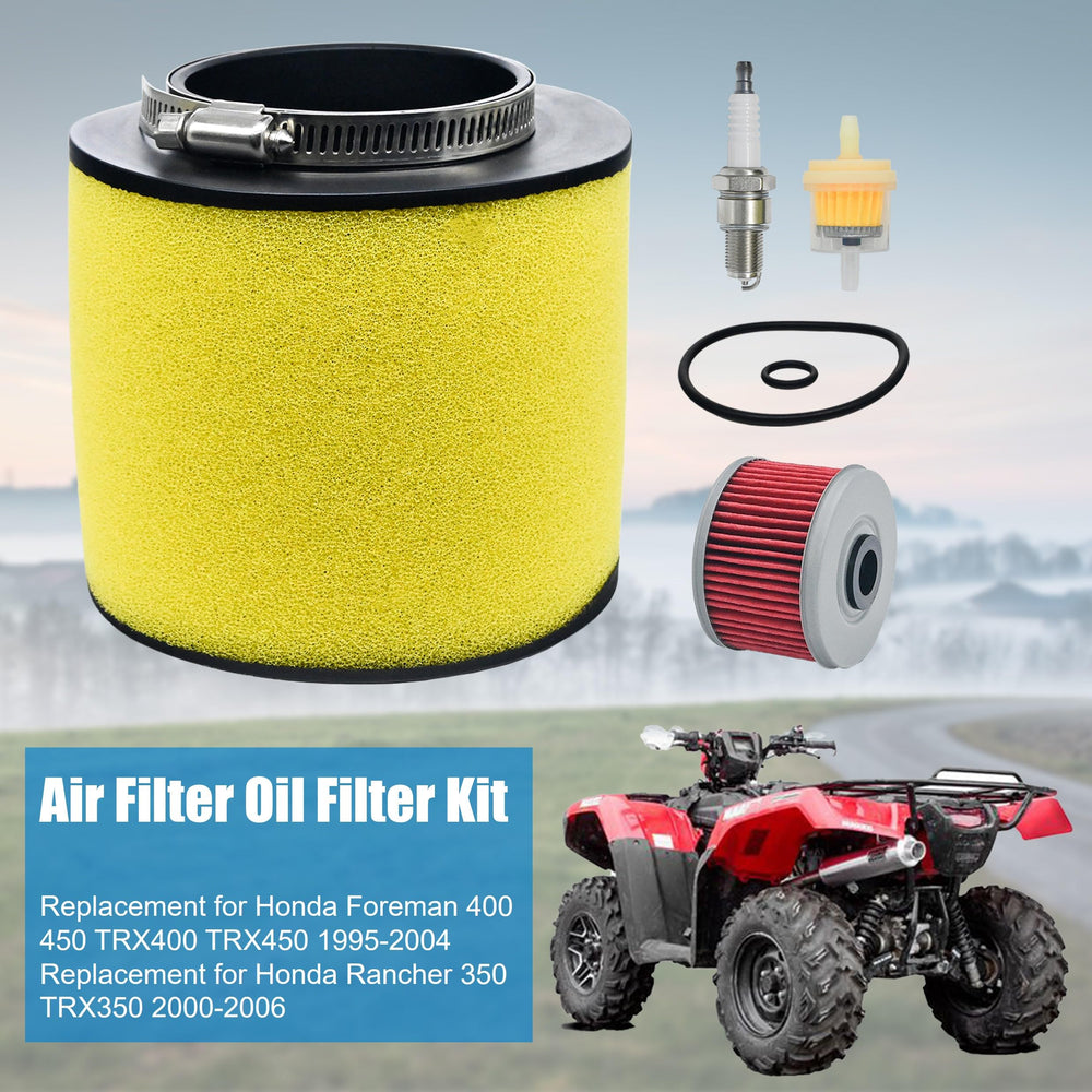 Eamonhigh Foreman 450 oil filter keeps oil clean and engine protected.