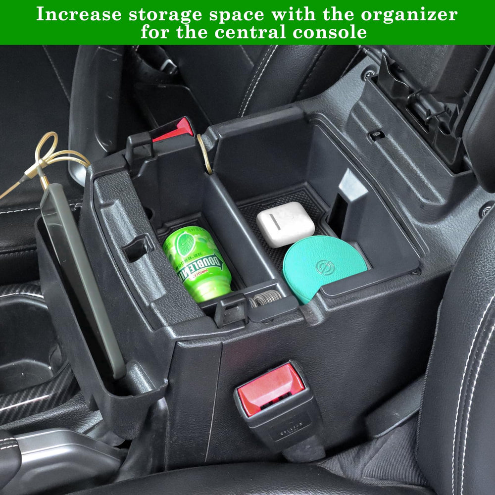 Eamplest center console organizer for Gladiator JT blends with cabin style