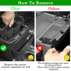 Eamplest gear shift side tray improves organization around the shifter area