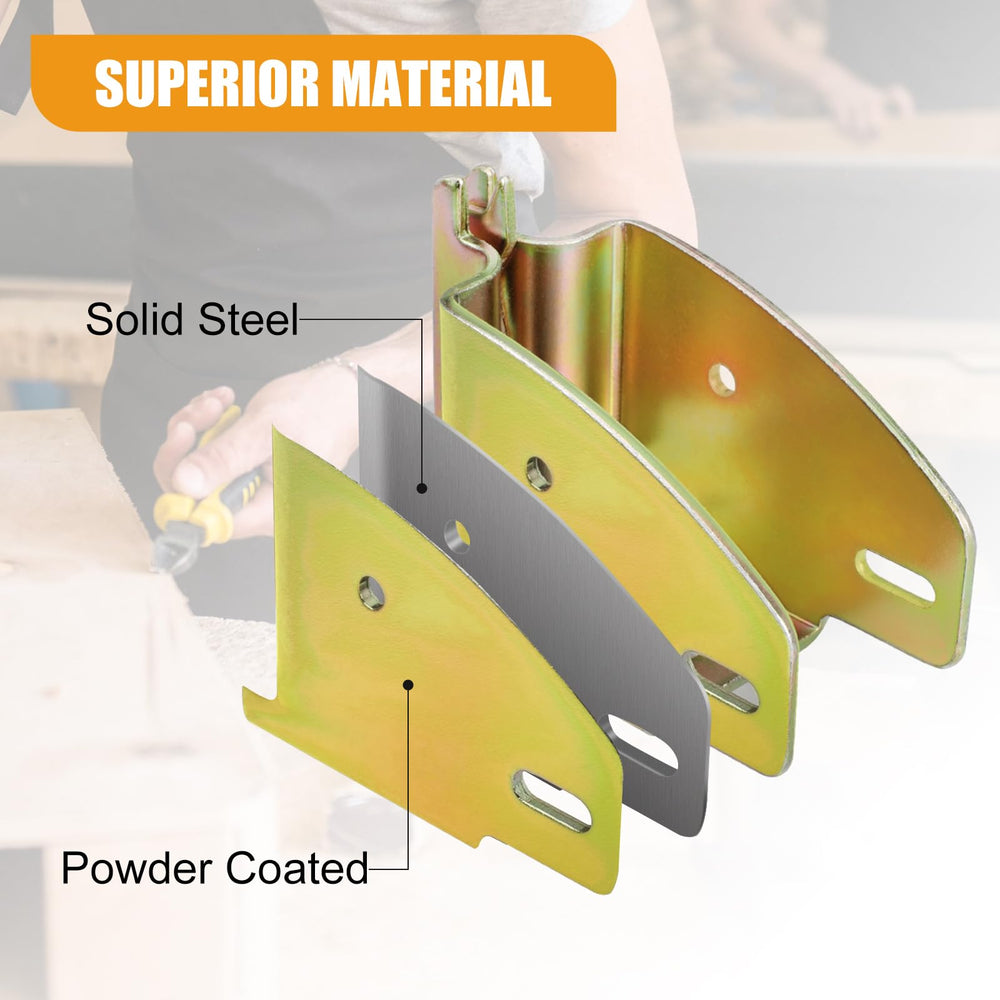 Eapele end socket clip enabling quick height adjustments on E-Track