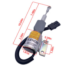 Earlyred engine-install solenoid closeup for easy installation and secure connections.