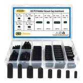 Easily vacuum caps kit storage case for quick size selection and organization.