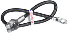 East Penn battery cable top post 4GA 20in black for durable vehicle battery connections.