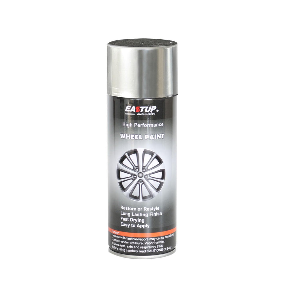 EASTUP chrome wheel paint for a brilliant gloss on rims.