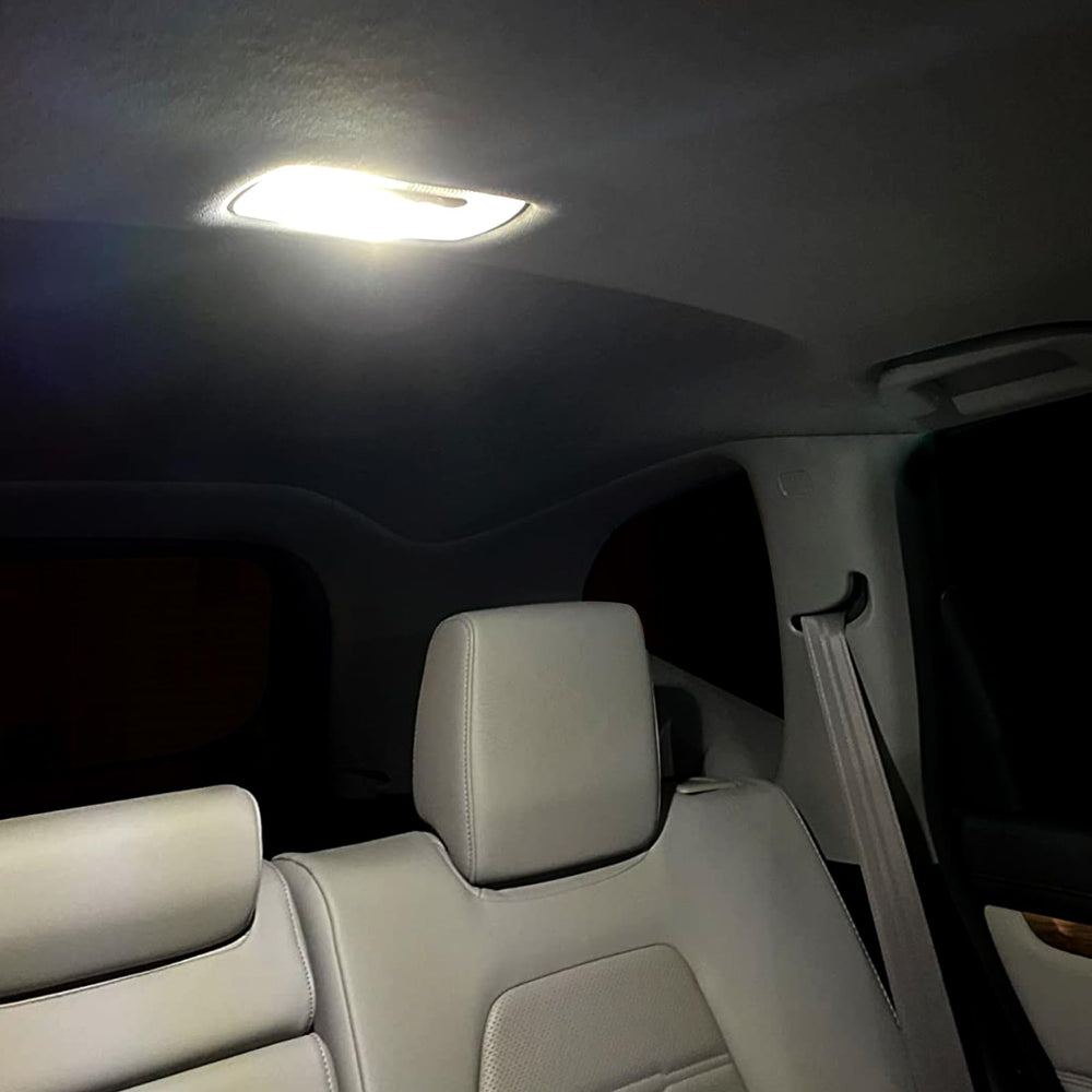 EASY EAGLE license plate light increases rear visibility in low light.
