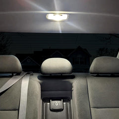 Easy Eagle license plate light boosts rear visibility at night.