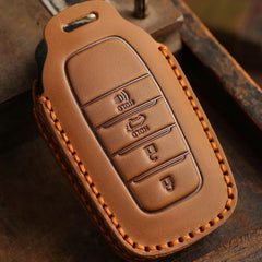 EASYANT Crazy Horse leather texture close-up highlighting grain and craftsmanship.