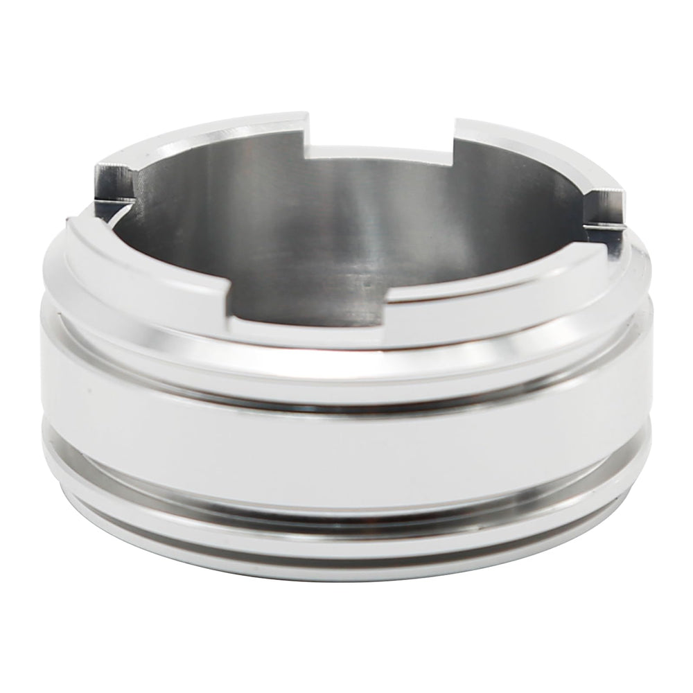 Dual seals ensure tight bore seal after thousands of cycles.