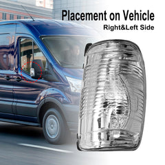 Ford Transit MK8 right-side lens cover replacement by EATAKWARD