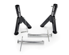 Eaz-Lift Camco telescopic RV jack steel construction detail.