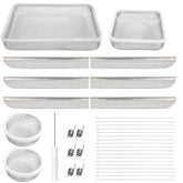 Eazy2hD RV insect screen package shields vents with durable stainless mesh.
